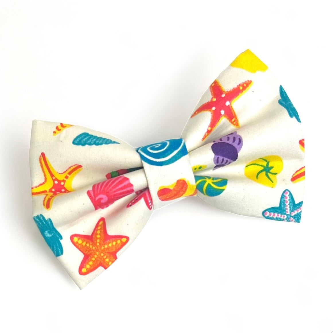 Shell Dog Bow Tie