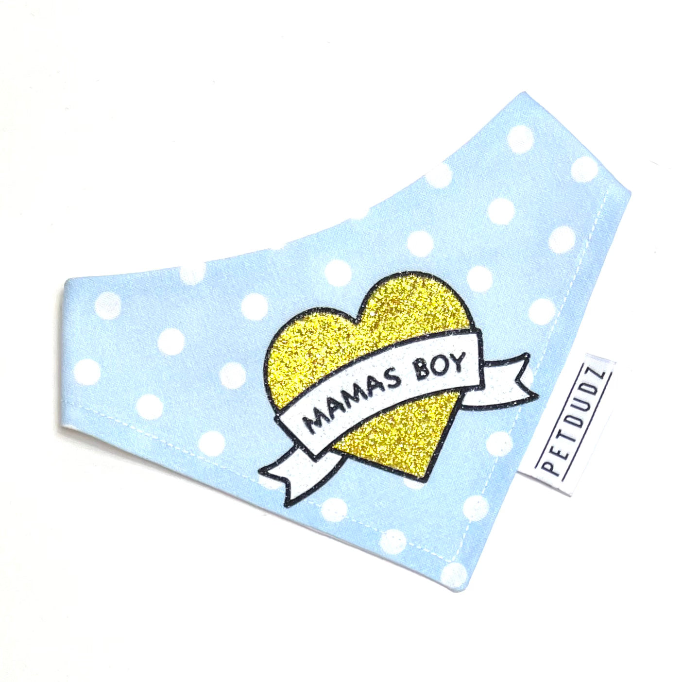 Mamas Boy Dog Bandana