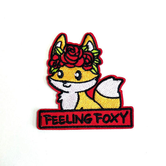 Feeling Foxy Sassy Iron On Fox Patch