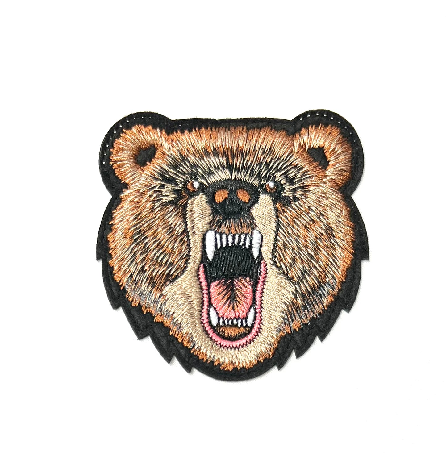 Bear Embroidered Iron On Patch